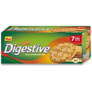 Nabil Digestive Biscuits, Rich in Fibre, 7 Stay-Fresh Packs