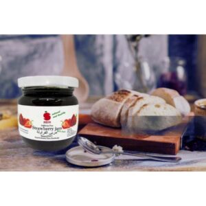 Sava Semberija Strawberry Jam, 80% Fruit, Additive-Free, 240g