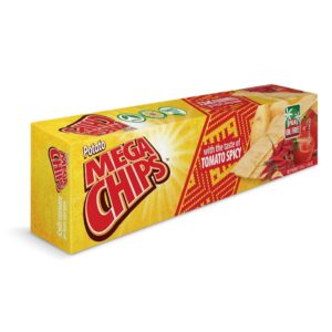 Potato Mega Chips Tomato Spicy, 50g
