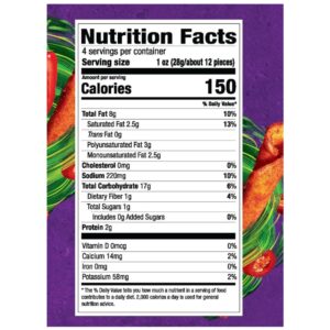 Takis Guacamole Tortilla Chips, 113g