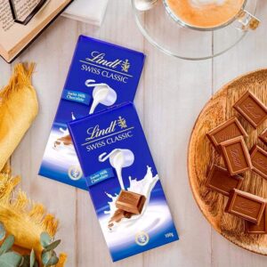 Lindt Swiss Classic Swiss Milk Chocolate, 100g