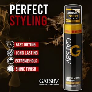 Gatsby Set and Keep Spray Extreme Hold, 250ml