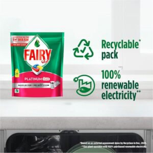 Fairy Platinum Plus Dishwasher Tablets, 310g (20 Tablets)