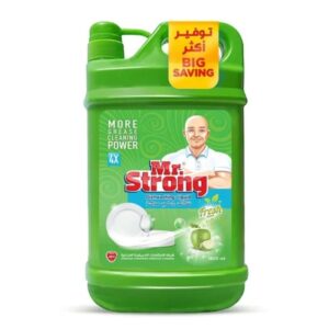 Mr. Strong Dishwashing Liquid – Fresh Apple, 1800ml