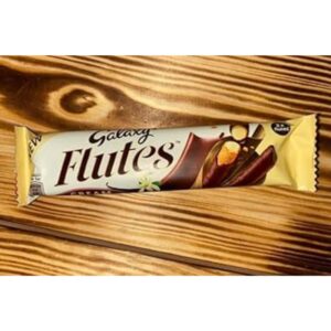 Galaxy Flutes Chocolate Wafer Rolls, 22.5g (2x Pack)