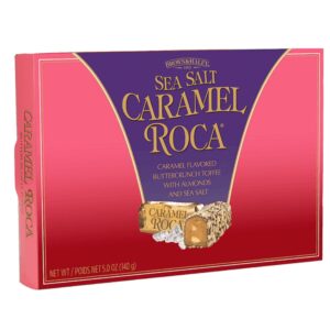 Caramel Roca Buttercrunch with Almonds & Sea Salt, 140g