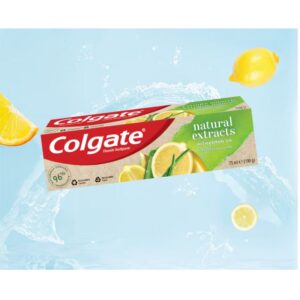 Colgate Natural Extracts Lemon Oil Toothpaste, 75ml
