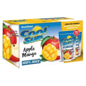 Cool Sun Apple Mango Juice, 10x200ml