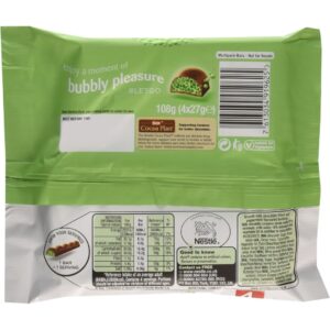 Aero Bubbly Peppermint Bar, 108g