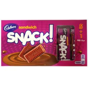 Cadbury Snack Sandwich, 6x22g