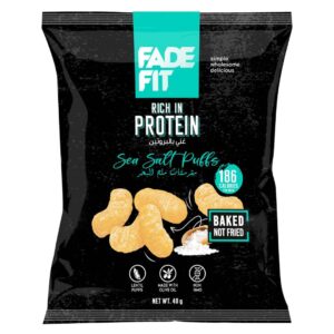 Fade Fit Sea Salt Protein Puffs, 40g