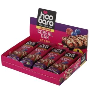 Hoo Bara Mix Berries Cereal Bar Fit'N Fun, 240g