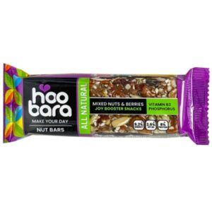 Hoo Bara Nut Bar Mix Nuts & Berries, 280g