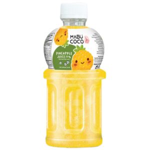 Mabu Coco Pineapple Flavored Juice With Nata De Coco, 320ml