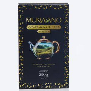 Mukwano Tea 100% Black CTC Tea, 250g