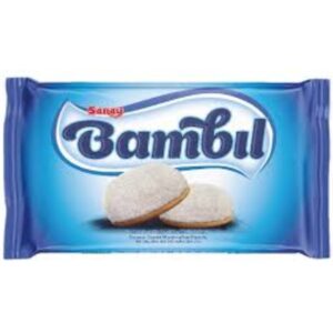 Saray Bambil Coconut Coated Marshmallow Biscuits, 300g