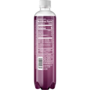 Sparkling Ice Grape Raspberry Zero Sugar Flavored Water, 500ml