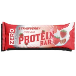 Zero Sugar Nutrition Strawberries And Cream Protein Bar, 50g