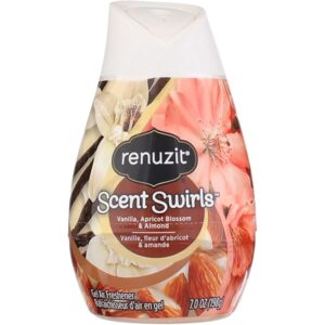 Renuzit Scent Swirls Gel Air Freshener Vanilla Apricot Blossom & Almond, 198g Renuzit Scent Swirls Gel Air Freshener Vanilla Apricot Blossom & Almond, 198g