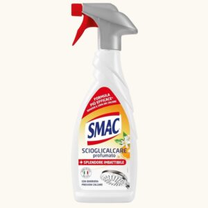SMAC Sgrassatore Scioglicalcare Profumato Multi-Surface Spray Cleaner, Anti-Limescale & Streak-Free, 650ml SMAC Sgrassatore Scioglicalcare Profumato Multi-Surface Spray Cleaner, Anti-Limescale & Streak-Free, 650ml