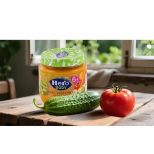 Hero Baby Mixed Vegetables Pure  6+ Months, 125g