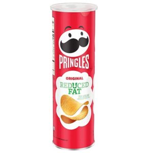 Pringles Reduced Fat Original Potato Chips, 140g