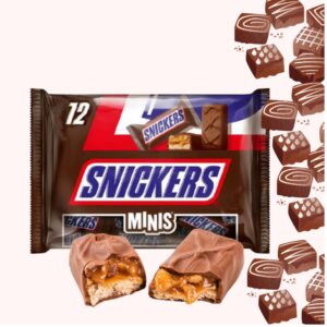 Snickers Minis Chocolate Bars 12-Pack, 227g