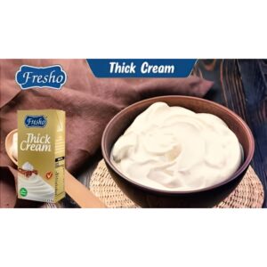 Fresho Thick Cream Ultra-Pasteurized Halal Dairy, 125ml