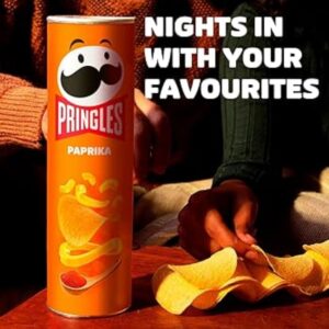Pringles Paprika Flavour, 165g