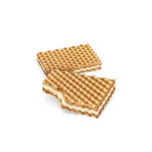 Loacker Sandwich Milk-Vanilla Crispy Wafers with Cream Filling, 25g