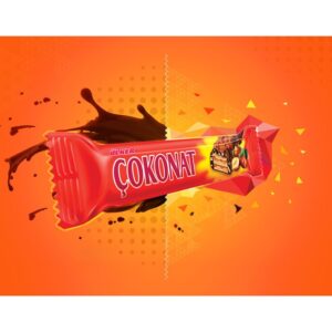 Ulker Cokonat Chocolate Coated Wafer Bar with Hazelnuts, 33g