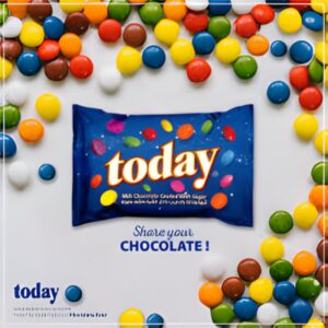 Today Milk Chocolate Coated Candies  Sugar Shell, 40g
