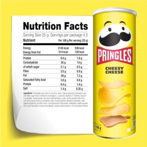 Pringles Cheesy Cheese Flavour, 165g