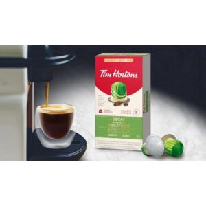 Tim Hortons Decaf Espresso Aluminum Capsules, 52g