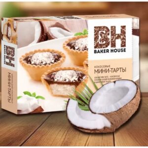 Baker House Coconut Mini Tarts  6pcs Box, 240g