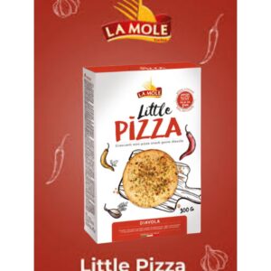 La Mole Little Pizza Snack  Diavola, 100g