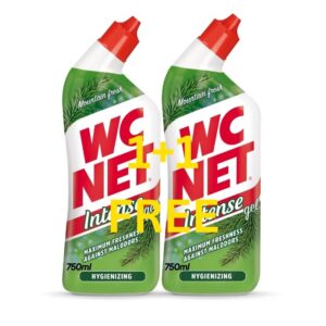 WC Net Intense Gel Toilet Cleaner Mountain Fresh, 2x750ml