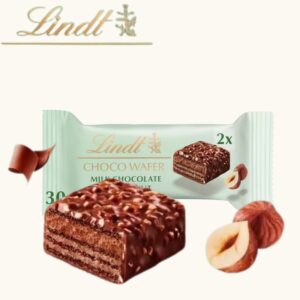 Lindt Choco Wafer  Milk Chocolate & Hazelnut, 30g
