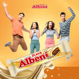 Ulker Albeni Viva White Chocolate Bar, 36g