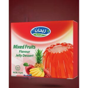 Reihan Mixed Fruits Flavour Jelly Dessert, 75g