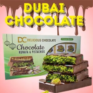 DC Delicious Chocolate Kunafa & Pistachios, 250g
