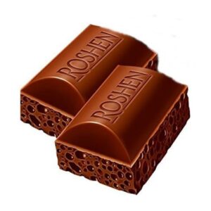 Roshen Bubble Dark Chocolate Bar, 3x80g