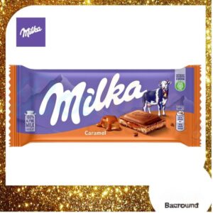 Milka Caramel Alpine Milk Chocolate Bar, 95g