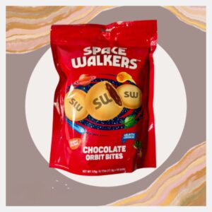 SPACE WALKERS Chocolate Orbit Bites  Creamy Filling, 60g