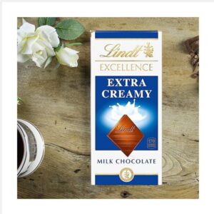 Lindt Excellence Extra Creamy Milk Chocolate, 100g