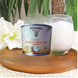 Resona Organics Organic Coconut Milk Light, 200ml