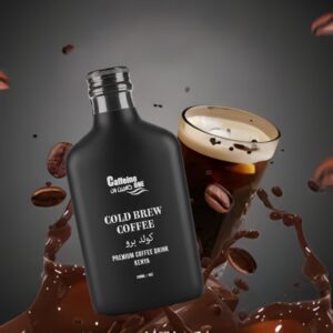 Caffeine ONE Cold Brew Coffee  Kenya Origin, 200ml