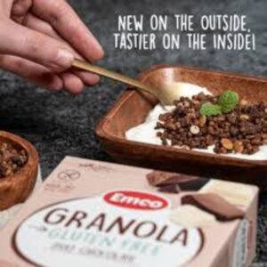 Emco Gluten free Granola Duo Chocolate, 340g