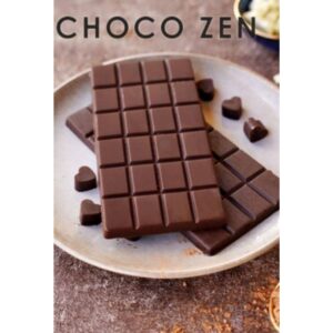 Choco Zen Hazelnut Biscuit Dark Chocolate Bar, 120g