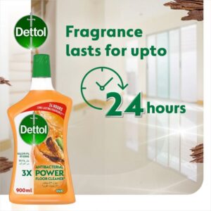 Dettol Antibacterial Power Floor Cleaner  Oud Scent, 900ml